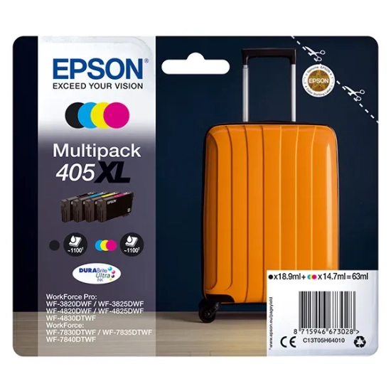 Oryginalny tusz Epson 405XL C13T05H64010, 7 ml