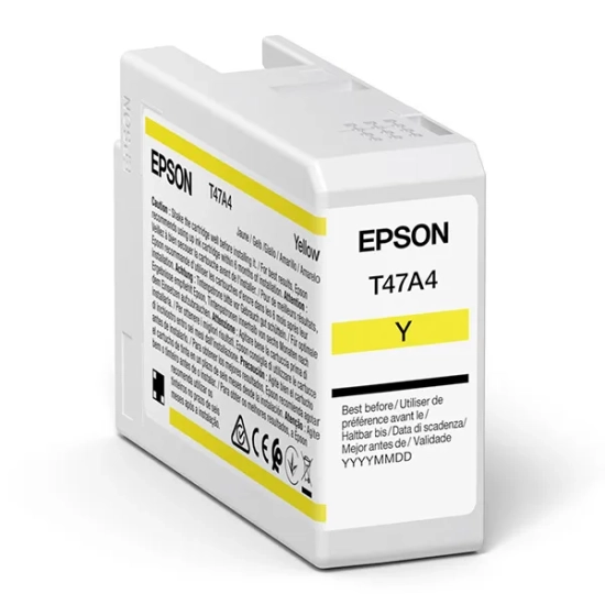 Oryginalny tusz Epson C13T47A400, żółty