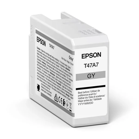 Oryginalny tusz Epson szary C13T47A700