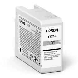 Oryginalny tusz Epson jasnoszary C13T47A900