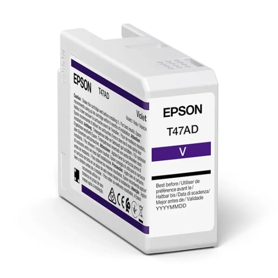 Oryginalny tusz Epson fioletowy C13T47AD00