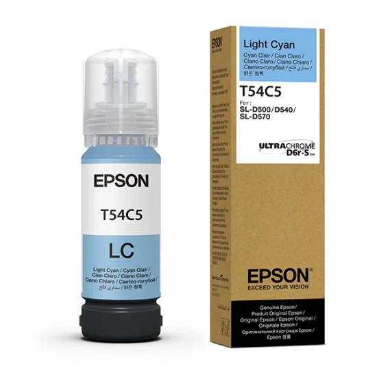 Oryginalny tusz Epson light C13T54C520, cyjan