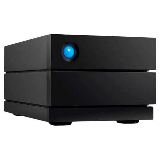 Czarny zewnętrzny dysk HDD LaCie 2big Dock 40 TB, dokładny wariant STLG40000400.