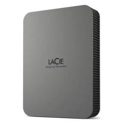 Dysk HDD LaCie Mobile Drive Secure 5 TB; widoczny dokładny wariant produktu w kolorze Space Gray.