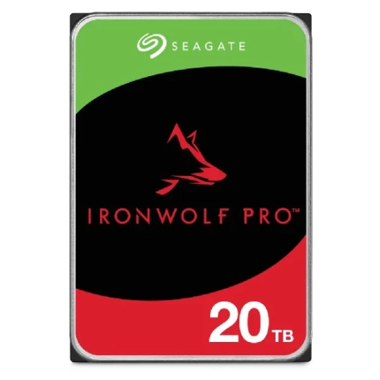 Dysk HDD Seagate IronWolf Pro ST20000NT001 20 TB, format 3,5 cala.