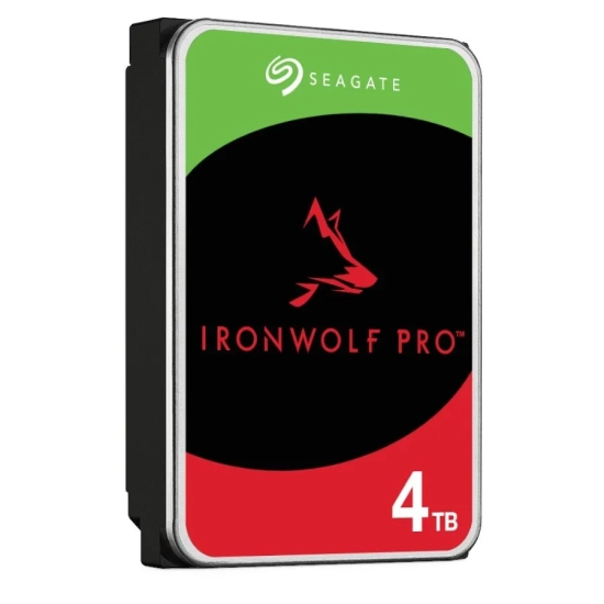 Wewnętrzny dysk HDD Seagate IronWolf Pro 4 TB, model ST4000NT001.