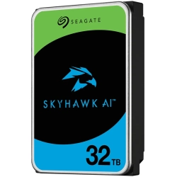 Dysk HDD Seagate SkyHawk AI ST32000VE000 32 TB, format 3,5 cala, SATA 6 Gb/s, wariant do rozbudowanych systemów monitori