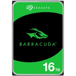 Wewnętrzny dysk HDD Seagate BarraCuda 16 TB, model ST16000DM001, format 3,5".