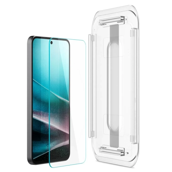 SPIGEN Szkło hartowane z ramką montażową na Samsung Galaxy A36 5G