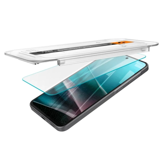 SPIGEN Szkło hartowane z ramką montażową na Samsung Galaxy A36 5G