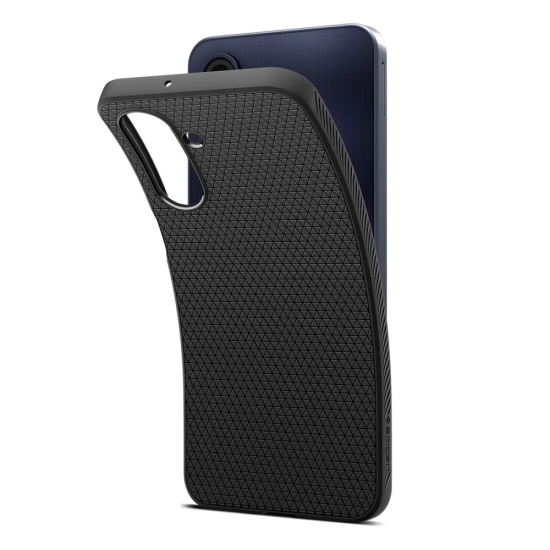 SPIGEN Etui pokrowiec na Samsung Galaxy A26 5G Liquid Air - czarny mat