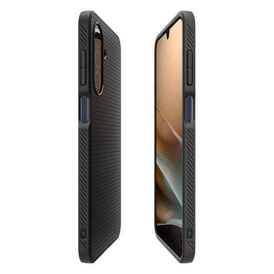 SPIGEN Etui pokrowiec na Samsung Galaxy A26 5G Liquid Air - czarny mat