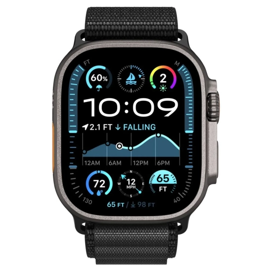 SPIGEN Pasek na zegarek Apple Watch 44 / 45 / 46 / 49 mm - czarny