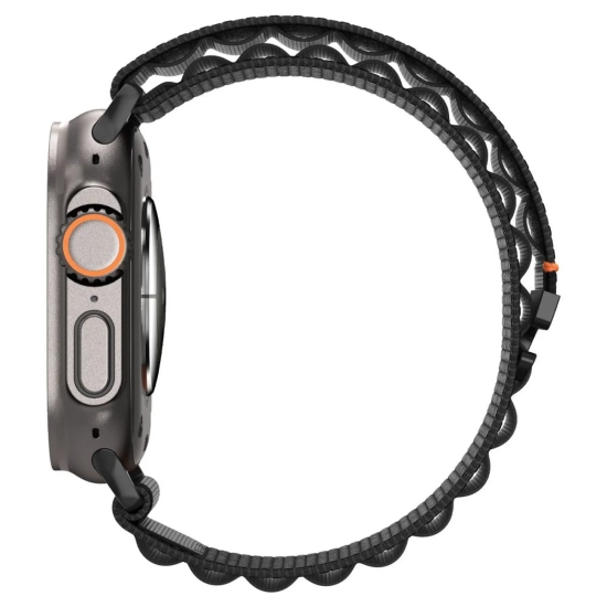 SPIGEN Pasek na zegarek Apple Watch 44 / 45 / 46 / 49 mm - czarny
