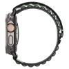 Pasek na zegarek Apple Watch 44 / 45 / 46 / 49 mm - czarno-zielony