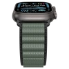 Pasek na zegarek Apple Watch 44 / 45 / 46 / 49 mm - czarno-zielony
