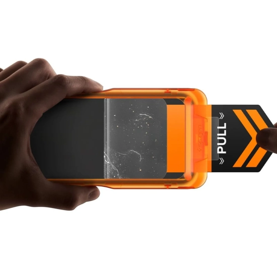 SPIGEN Szkło hartowane na iPhone 17 z aplikatorem Glas.tR AlignMaster Slim