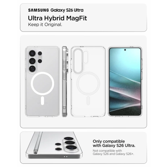 SPIGEN Etui na Samsung Galaxy S26 Ultra Ultra Hybrid Mag MagSafe