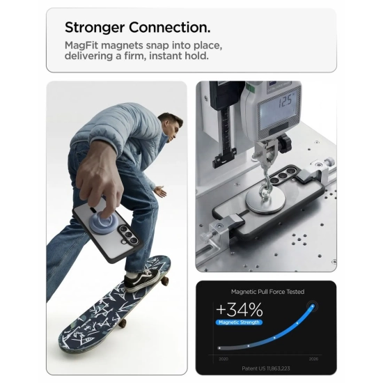 SPIGEN Etui pokrowiec na Samsung Galaxy S26 Ultra Hybrid Mag MagSafe