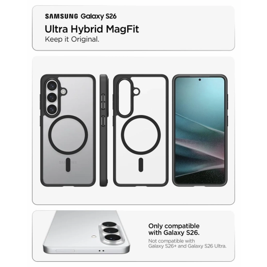 SPIGEN Etui pokrowiec na Samsung Galaxy S26 Ultra Hybrid Mag MagSafe