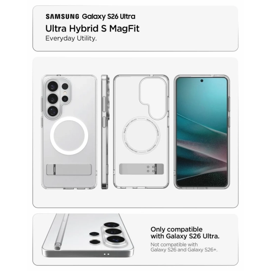 SPIGEN Etui pokrowiec na Samsung Galaxy S26 Ultra Ultra Hybrid S Mag