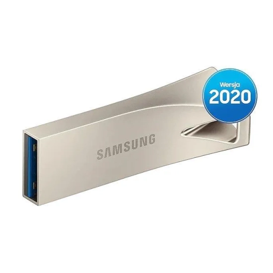 Pendrive Samsung BAR Plus 64 GB (MUF-64BE3/APC), stałe złącze.