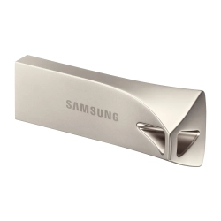 Pendrive Samsung BAR Plus 128 GB (MUF-128BE3/APC) w wariancie srebrny, z konstrukcją złącza: stałe złącze.