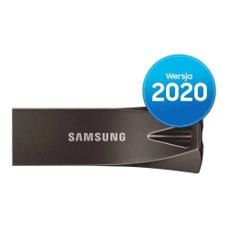 Pendrive Samsung BAR Plus 256 GB (MUF-256BE4/APC), kolor tytanowoszary.