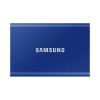 Niebieski zewnętrzny dysk Samsung Portable SSD T7 1 TB, model MU-PC1T0H/WW.