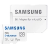 Karta pamięci Samsung PRO Endurance 128 GB microSDXC, model MB-MJ128KA/EU z adapterem SD.