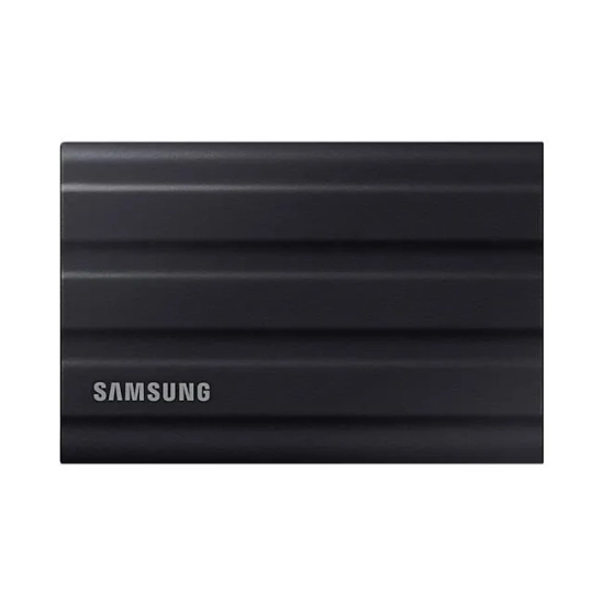 Zewnętrzny dysk SSD Samsung Portable SSD T7 Shield 1 TB w kolorze czarny, wariant MU-PE1T0S/EU.
