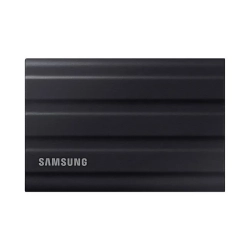 Przenośny dysk SSD Samsung T7 Shield 2 TB, model MU-PE2T0S/EU, kolor czarny.