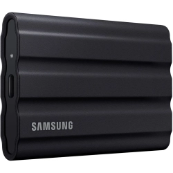 Przenośny dysk SSD Samsung T7 Shield 4 TB, model MU-PE4T0S/EU, kolor czarny.