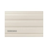 Zewnętrzny dysk SSD Samsung Portable SSD T7 Shield 1 TB w kolorze beżowy, wariant MU-PE1T0K/EU.