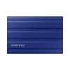 Zewnętrzny dysk SSD Samsung Portable SSD T7 Shield 1 TB w kolorze niebieski, wariant MU-PE1T0R/EU.