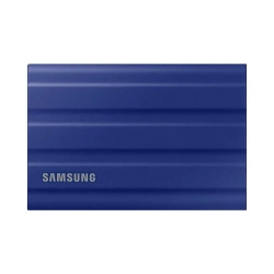 Zewnętrzny dysk SSD Samsung Portable SSD T7 Shield 2 TB w kolorze niebieski, wariant MU-PE2T0R/EU.