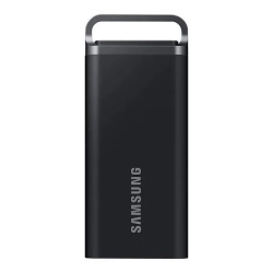 Przenośny dysk SSD Samsung T5 EVO 2 TB, model MU-PH2T0S/EU, kolor czarny.