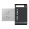 Pendrive Samsung FIT Plus 512 GB (MUF-512AB/APC), niskoprofilowe stałe złącze.