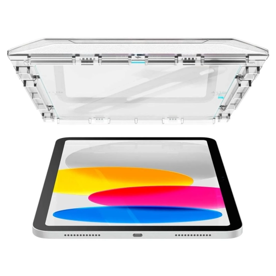 SPIGEN Szkło hartowane na tablet iPad 10.9'' 2022 z aplikatorem