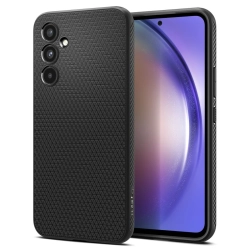 SPIGEN Etui pokrowiec na Samsung Galaxy A54 5G Liquid Air - czarny mat
