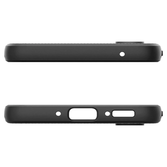 SPIGEN Etui pokrowiec na Samsung Galaxy A54 5G Liquid Air - czarny mat