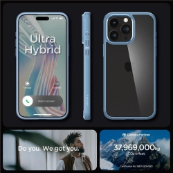 SPIGEN Etui pokrowiec na iPhone 15 Pro Max Crystal Hybrid - przezroczysto