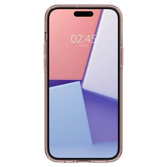 SPIGEN Etui pokrowiec na iPhone 15 Plus Crystal Flex - różowo przezroczysty