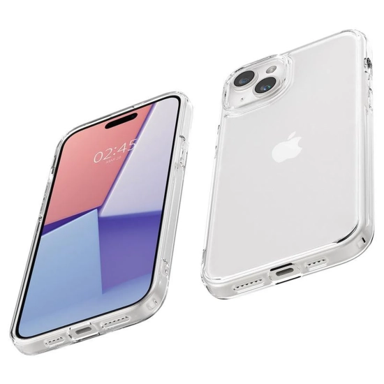 SPIGEN Etui pokrowiec na iPhone 15 Plus Crystal Hybrid - przezroczysty