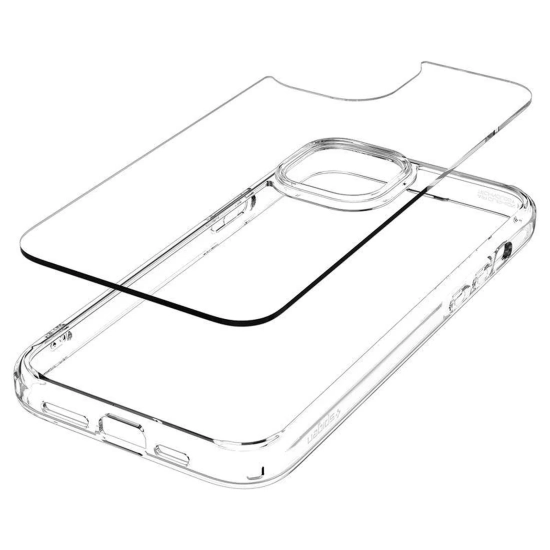 SPIGEN Etui pokrowiec na iPhone 15 Plus Crystal Hybrid - przezroczysty