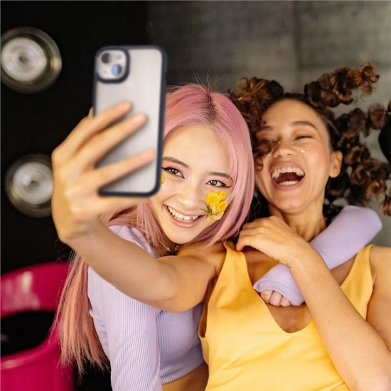 SPIGEN Etui pokrowiec na iPhone 15 Plus Crystal Hybrid - przezroczysto