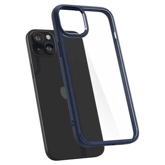 SPIGEN Etui pokrowiec na iPhone 15 Plus Crystal Hybrid - przezroczysto