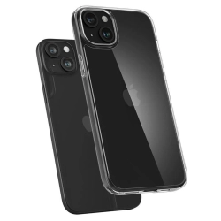 SPIGEN Etui pokrowiec na iPhone 15 Plus Airskin Hybrid - przezroczysty