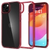 SPIGEN Etui Ultra Hybrid na iPhone 15 Plus czerwone