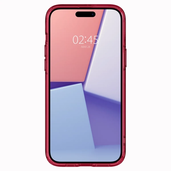 SPIGEN Etui Ultra Hybrid na iPhone 15 Plus czerwone